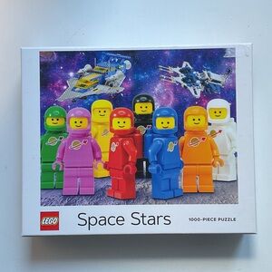 LEGO Space Stars Puzzle with Colorful Astronauts